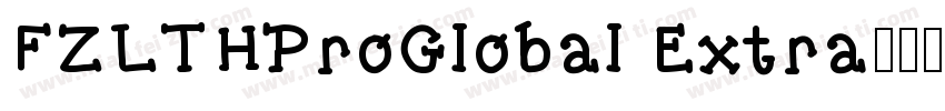 FZLTHProGlobal Extra字体转换